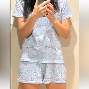 Donut and Coffee pajamas